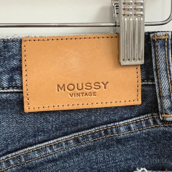 Moussy Vintage High Rise Skinny Ankle Size 24 Distressed - Picture 3 of 4